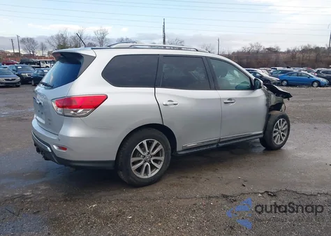 2013 Nissan Pathfinder Sl from USA, damaged, VIN 5N1AR2MM5DC613394